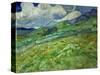 Wheatfield and mountains, June 1889 Canvas, 70,5 x 88,5 cm SMK 1840.-Vincent van Gogh-Stretched Canvas
