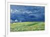 Wheatfield under Thunderclouds, 1890-Vincent van Gogh-Framed Giclee Print