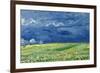 Wheatfield under Thunderclouds, 1890-Vincent van Gogh-Framed Giclee Print