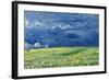 Wheatfield under Thunderclouds, 1890-Vincent van Gogh-Framed Giclee Print