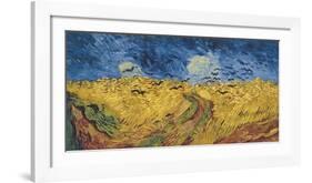 Wheatfield with Crows, 1890-Vincent van Gogh-Framed Art Print