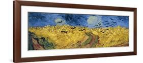 Wheatfield with Crows, 1890-Vincent van Gogh-Framed Giclee Print