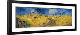 Wheatfield with Crows, 1890-Vincent van Gogh-Framed Giclee Print