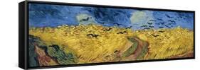 Wheatfield with Crows, 1890-Vincent van Gogh-Framed Stretched Canvas