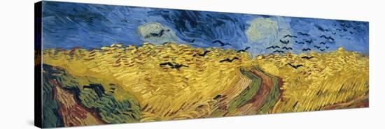Wheatfield with Crows, 1890-Vincent van Gogh-Stretched Canvas