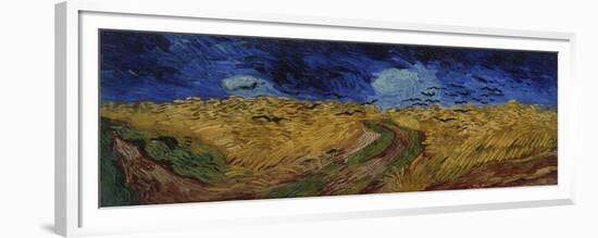 Wheatfield with Crows, 1890-Vincent van Gogh-Framed Giclee Print