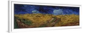 Wheatfield with Crows, 1890-Vincent van Gogh-Framed Giclee Print