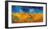 Wheatfield with Crows, c.1890-Vincent van Gogh-Framed Giclee Print