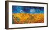 Wheatfield with Crows, c.1890-Vincent van Gogh-Framed Giclee Print