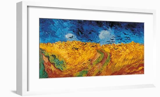 Wheatfield with Crows, c.1890-Vincent van Gogh-Framed Giclee Print