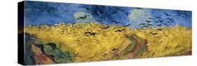 Wheatfield with Crows-Vincent van Gogh-Stretched Canvas