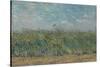 Wheatfield with Partridge. Date: June-July 1887, Paris. Dimensions: 53.7 cm x 65.2 cm, 71.5 cm x...-VINCENT VAN GOGH-Stretched Canvas