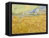 Wheatfield with Reaper (La Moisson), 1889-Vincent van Gogh-Framed Stretched Canvas