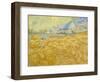 Wheatfield with Reaper (La Moisson), 1889-Vincent van Gogh-Framed Giclee Print