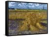 Wheatfield with Sheaves, c.1888-Vincent van Gogh-Framed Stretched Canvas