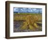 Wheatfield with Sheaves, c.1888-Vincent van Gogh-Framed Giclee Print