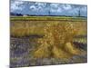 Wheatfield with Sheaves, c.1888-Vincent van Gogh-Mounted Giclee Print