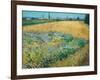 Wheatfield-Vincent van Gogh-Framed Giclee Print