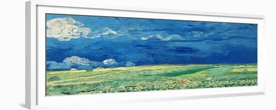 Wheatfields, 1890-Vincent van Gogh-Framed Giclee Print