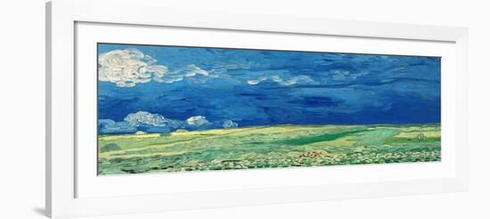 Wheatfields, 1890-Vincent van Gogh-Framed Giclee Print