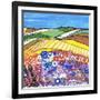 Wheatfields in Scotland-Caroline Duncan-Framed Giclee Print