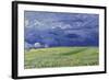 Wheatfields under Thunderclouds, 1890-Vincent van Gogh-Framed Giclee Print