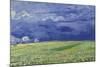 Wheatfields under Thunderclouds, 1890-Vincent van Gogh-Mounted Giclee Print