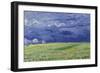 Wheatfields under Thunderclouds, 1890-Vincent van Gogh-Framed Giclee Print