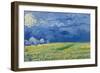 Wheatfields under Thunderclouds, 1890-Vincent van Gogh-Framed Giclee Print