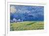 Wheatfields under Thunderclouds, 1890-Vincent van Gogh-Framed Giclee Print