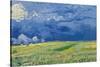 Wheatfields under Thunderclouds, 1890-Vincent van Gogh-Stretched Canvas