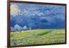 Wheatfields under Thunderclouds, 1890-Vincent van Gogh-Framed Giclee Print