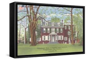 Wheatland, President Buchanan's Home, Lancaster, Pennsylvania-null-Framed Stretched Canvas