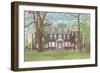 Wheatland, President Buchanan's Home, Lancaster, Pennsylvania-null-Framed Art Print