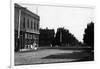 Wheatland, Wyoming - Street Scene-Lantern Press-Framed Art Print