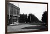 Wheatland, Wyoming - Street Scene-Lantern Press-Framed Art Print