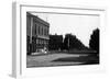 Wheatland, Wyoming - Street Scene-Lantern Press-Framed Art Print