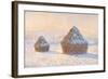 Wheatstacks, 1891-Claude Monet-Framed Giclee Print