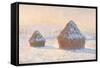 Wheatstacks, 1891-Claude Monet-Framed Stretched Canvas