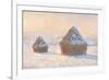 Wheatstacks, 1891-Claude Monet-Framed Giclee Print