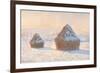 Wheatstacks, 1891-Claude Monet-Framed Giclee Print
