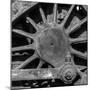Wheel and driver of a railcar-Panoramic Images-Mounted Photographic Print