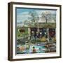 Wheel Barrow Pram-Alex Williams-Framed Giclee Print