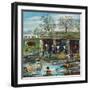 Wheel Barrow Pram-Alex Williams-Framed Giclee Print