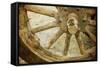 Wheel, Ford Model TT-Jessica Rogers-Framed Stretched Canvas