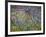 Wheel Gate and Fence with Blue Bonnets, Indian Paint Brush and Phlox, Near Devine, Texas, USA-Darrell Gulin-Framed Photographic Print