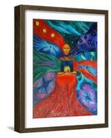 Wheel of Destiny, 2002-Sabina Nedelcheva-Williams-Framed Giclee Print