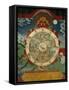 Wheel of Life, Tibetan Art, China-Doug Traverso-Framed Stretched Canvas