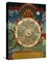 Wheel of Life, Tibetan Art, China-Doug Traverso-Stretched Canvas