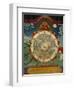 Wheel of Life, Tibetan Art, China-Doug Traverso-Framed Premium Photographic Print
